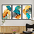 Quadro Decorativo Folhas em cores FA0071 - comprar online