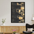 Quadro Decorativo Geometrico Gold Black FA0073 na internet