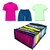 Colmeia organizadora de camisetas (G) 10x25x35cm - PRETA 1G - comprar online