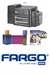 Kit de Impresora de Tarjetas Profesional de Doble Cara HID Fargo DTC1500, Borrado información, Marca de Agua, Incluye Ribbon y Software