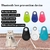 Mini moda perro inteligente mascotas Bluetooth 4,0 GPS rastreador Anti pérdida en internet