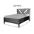 Cama Casal V - Madeira Maciça - comprar online