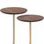 Conjunto de Mesa De Apoio Lateral Teka - comprar online