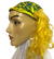 Tiara com Bandana e Cabelo Loiro - comprar online