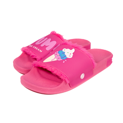 Chinela HELADO FUCSIA - INVIERNO PELO FUCSIA - comprar online