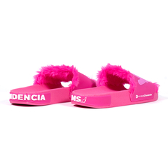 Chinela HELADO FUCSIA - INVIERNO PELO FUCSIA - comprar online