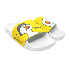 Chinelas PATO - AMARILLO/BLANCO - CONFORT