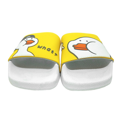 Chinelas PATO - AMARILLO/BLANCO - CONFORT