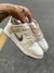 Nike Dunk Low - Branco e Dourado