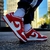 Nike Dunk SB - Branco e Vermelho - Importado