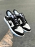 Nike Dunk Low - Branco e Preto Brilhante