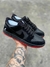 Nike Dunk Low - Preto e Vermelho na internet