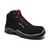 BOTA ENERGY ESTIVAL AUDI BIQUEIRA DE PVC PRETO/VERMELHO