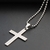 Colar de Crucifixo Prateado - comprar online