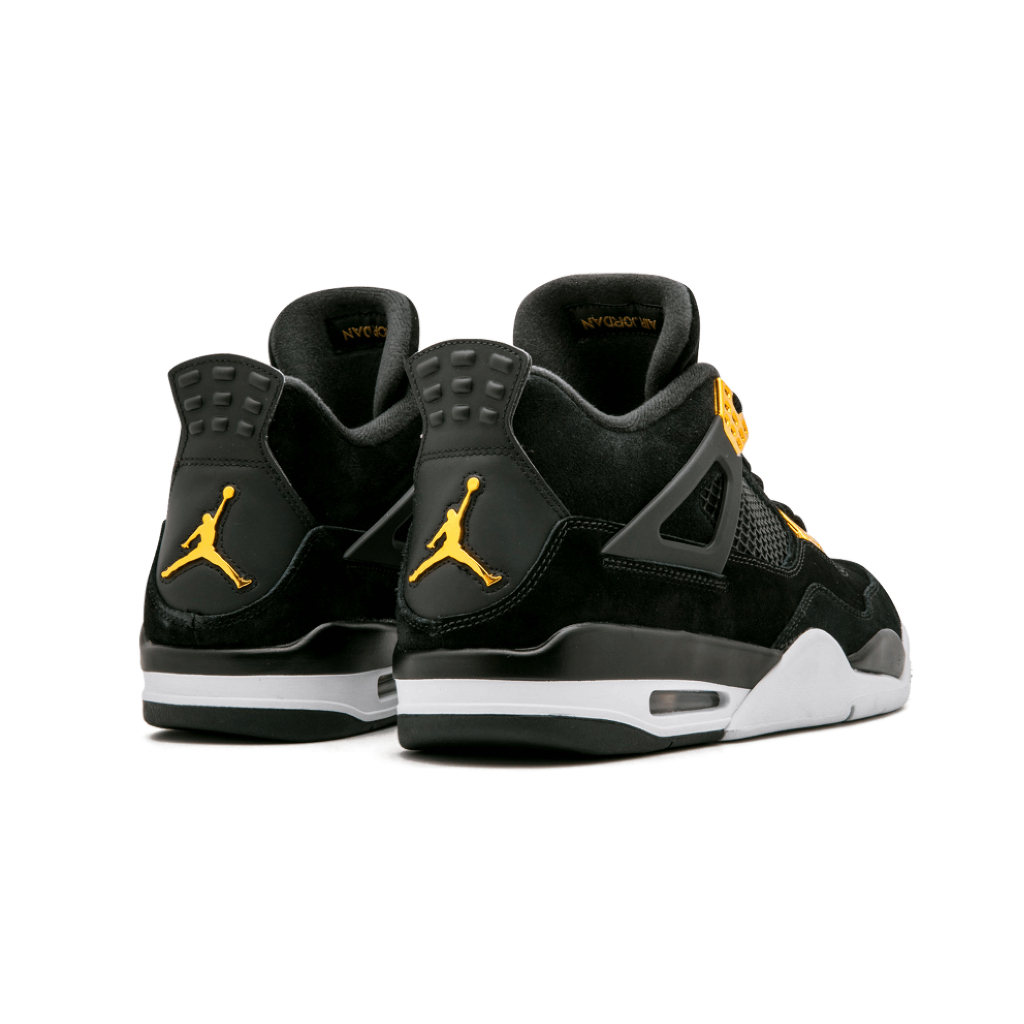 Air Jordan Retro 4 Negro Dorado Zapas Villa Maria