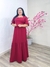 VESTIDO EVANGÉLICO DE CREPE Longo manga princesa plus size - loja online