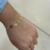 Pulseira Amor Banhado a Ouro 18k