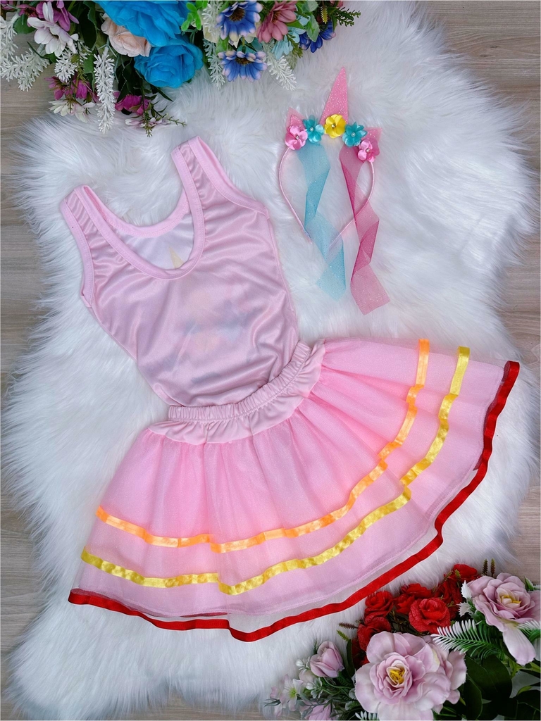 Saia unicornio 2025 infantil