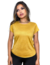 Blusa Suede Feminina Manga Curta - comprar online