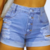 Shorts Jeans Cintura Alta Empina Bumbum - comprar online