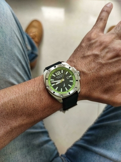Reloj Náutica Tin Can Bay Naptcs222 Negro Verde - comprar online