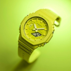 Reloj Casio G-shock Ga-2100-9a Lima Unisex - comprar online
