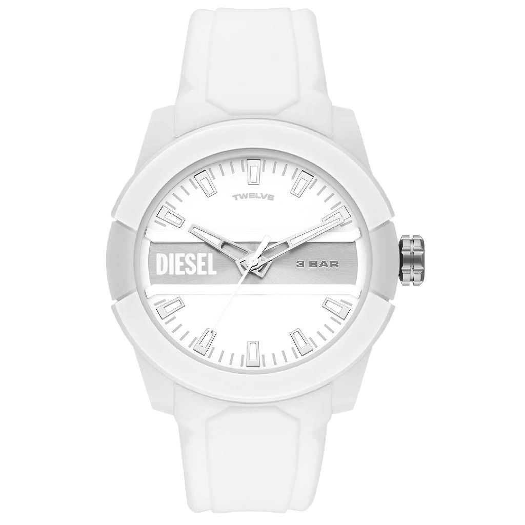 Reloj diesel blanco hot sale