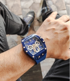Reloj Guess Phoenix Gw0203g7 Azul - comprar online