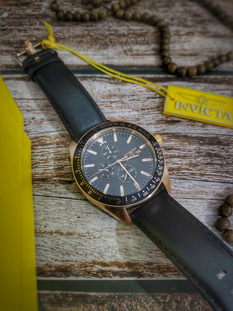 Reloj Invicta Aviator para hombre - 46 mm, dorado