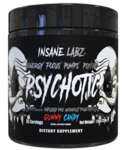 Psychotic Black Inzane Labz - Distribución de suplementos universales