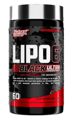 LIPO 6 BLACK UC 60 CAPS NUTREX