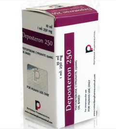 Depostenon Cipionato de testosterona 250 mg 10 ML