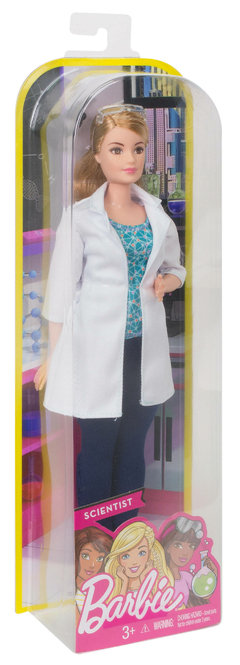 Barbie® Cientista com Miscroscópio - Profissões - MATTEL - DVF60 - Barbie® Scientist Career Doll With Microscope - comprar online