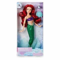 Boneca - Princesa Ariel - Disney - Pequena Sereia - Classic Doll com anel