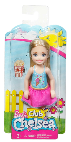 Barbie® FAMILY CHELSEA - DWJ27 - Barbie® Club Chelsea™ Movie Night Doll - comprar online