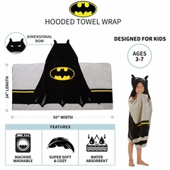 Toalha com Capuz Infantil - Batman - comprar online