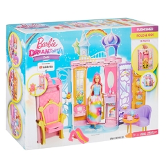 Castelo de Arco Iris da Barbie® - FAN - MATTEL - Barbie® Dreamtopia Portable Castle Dollhouse - FRB15 - comprar online