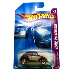 Volkswagen Beetle - Carrinho - Hot Wheels - TEAM VOLKSWAGEN - 129/196 - 2007 - M6903