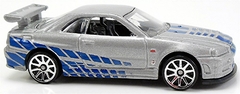 Nissan Skyline GT-R (R34) - Carrinho - Hot Wheels - 2 FAST 2 FURIOUS