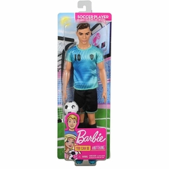 Ken® Jogador de Futebol - Profissões - MATTEL - FXP01 - Ken® Soccer Player - comprar online