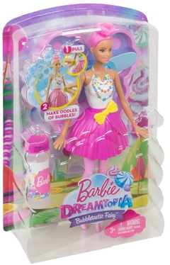 Barbie® Fada - Bolhas Mágicas - FAN - MATTEL - Barbie®™ Dreamtopia Bubbletastic Fairy™ Doll - DVM95 - comprar online
