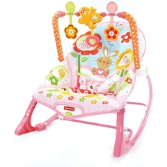 Cadeira de Balanço Minha Infância Meninas - FISHER-PRICE - Colecionadores Store
