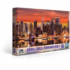 Quebra Cabeça Cartonado - Skyline de Manhattan - 1500 peças - TOYSTER
