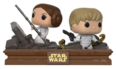 Princess Leia e Luke Skywalker - Pop! Movie Moments - Funko - 224 - Star Wars - Trash Compactor Escape - comprar online