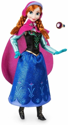 Boneca - Anna - Disney - Frozen - Classic Doll com anel - comprar online