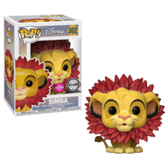 Simba - Funko Pop - Disney - Lion King - 302 - Flocked - EE Exclusive