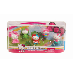 5 Hello Kitty - Sanrio - Collectible Figure Set