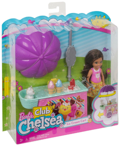 Barbie® Club Chelsea™ Doll and Ice Cream Cart - FDB33 - comprar online