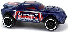 RD-08 - Carrinho - Hot Wheels - Marvel Comics - Captain America
