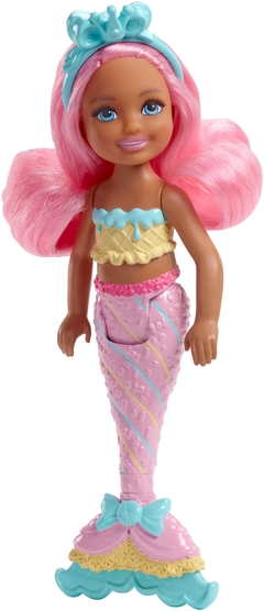 Chelsea Sereia - Irmã da Barbie® - FAN - MATTEL - FKN04 - Barbie®™ Dreamtopia Small Mermaid Doll